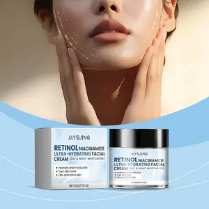 JAYSUING Niacinamide Retinol Hyaluronic Acid Face Cream Brighten Enhanced Skin Tone Hydrate Even Skin Tone Smooth Fine Lines