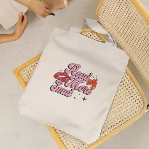 Read More Smut Canvas Tote Bag - Perfect for Romance Readers book ish