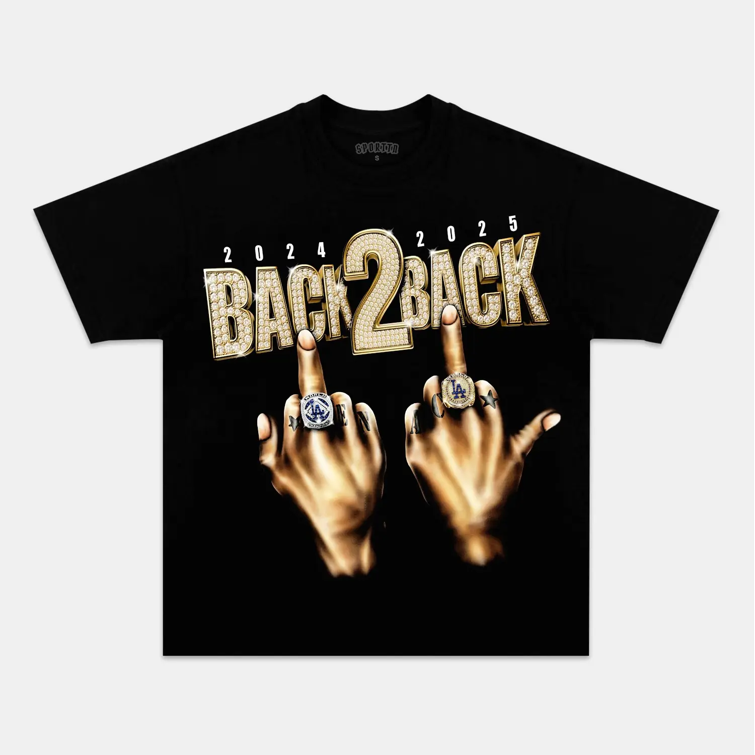 Vintage Dodgers Back 2 Back Tee, 2024 2025 Baseball Championship Graphic T-Shirt, Retro LA Sports Streetwear Shirt, Unisex Y2K Fan Tee