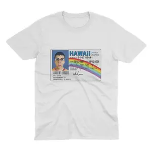 Superbad Tribute T-shirt Mclovin Fake Id Tee, I Am Mclovin Shirt, Seth Rogan & Jonah Hill Tshirt