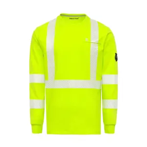 6OZ Hi Vis T-Shirts(Normal Yellow Color)-0624