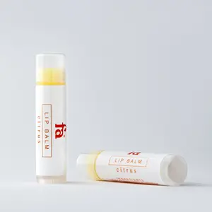 organic citrus lip balm