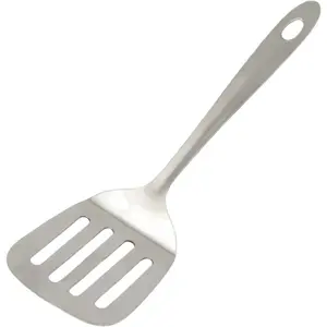 Chef Craft Select Turner/Spatula, 9.5 in, Stainless Steel