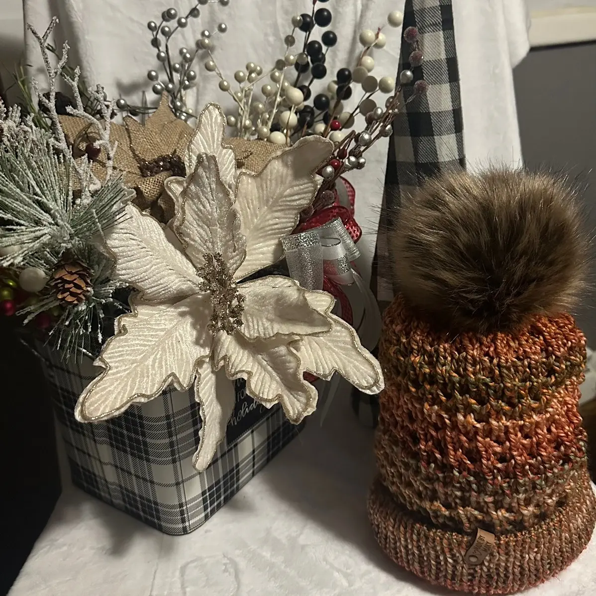 Handmade knitted beanies, scarves or ear warmers Winter Winter