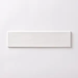 Chanelle Star White 3x12 Bullnose Glossy Ceramic Tile