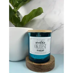 World's Okayest Nurse Candle