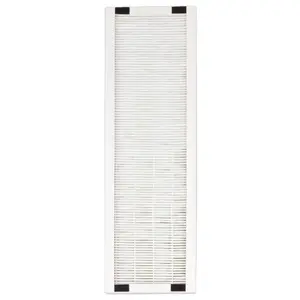 Tower HEPA Air Purifier with VOC Filtration, Ionizer, 120V, 16 lbs, 25.39 h x 7.68 w x 10.35 d in, Anti-Allergic Function for Household Use