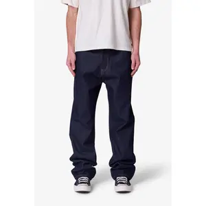 mnml Raw Baggy Denim - Rinsed Indigo