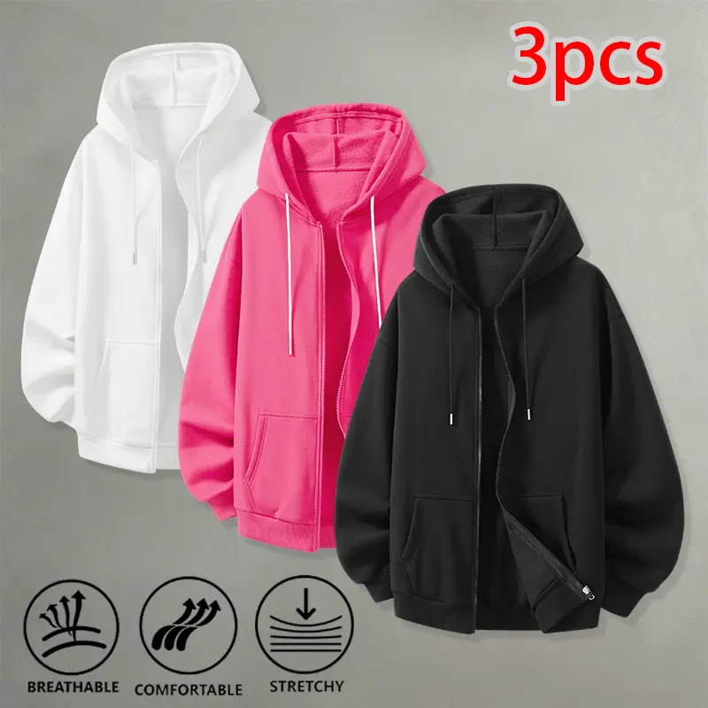 Black + Rose Pink + White