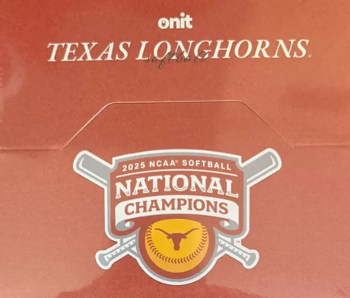 University of Texas Softball 2025 National Champion Commemorative Box