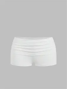 Daily casual style versatile hip-packing women's shorts Casual fashionable shorts