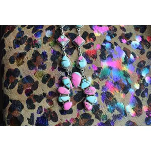 Cotton Candy Naja Necklace