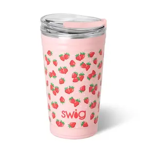 Swig Strawberry Shortcake Aquamarine Party Cup 24oz