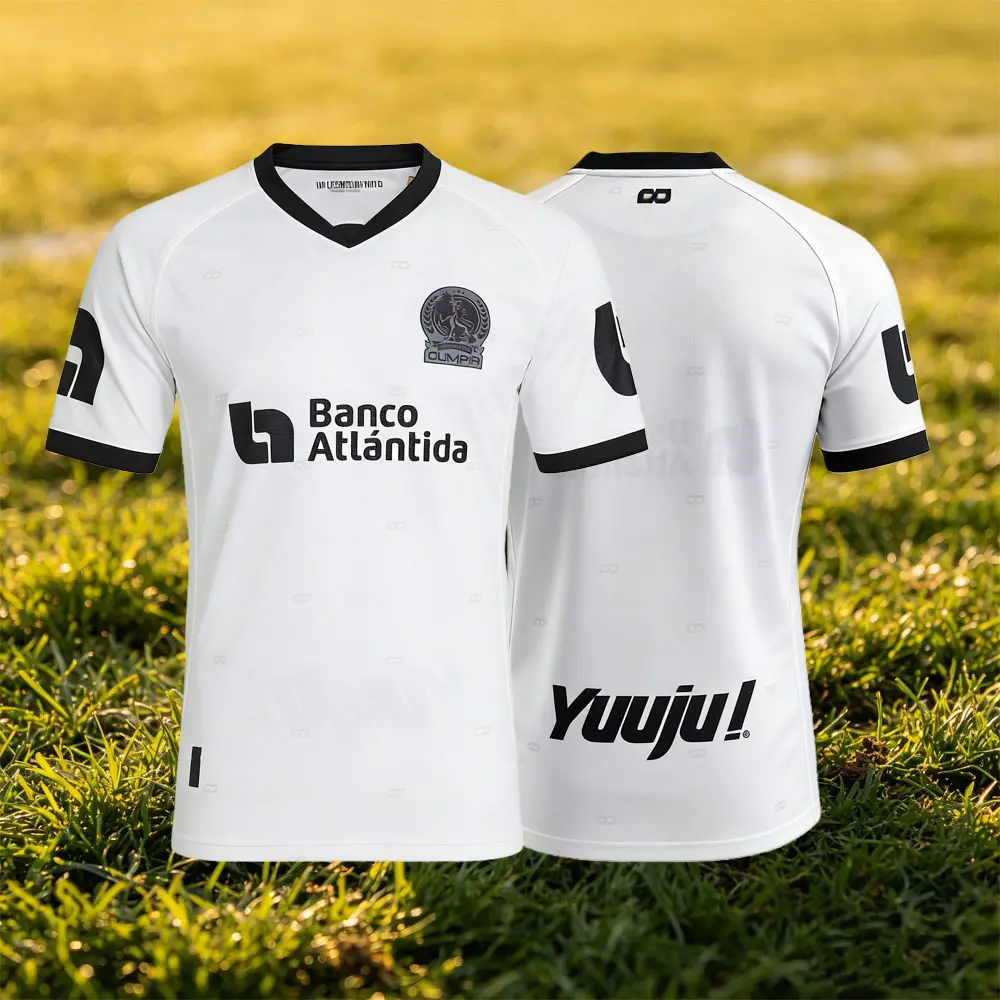 2024 2025 Honduras CD Olimpia 3rd Away Short Sleeve Soccer Jersey AX222
