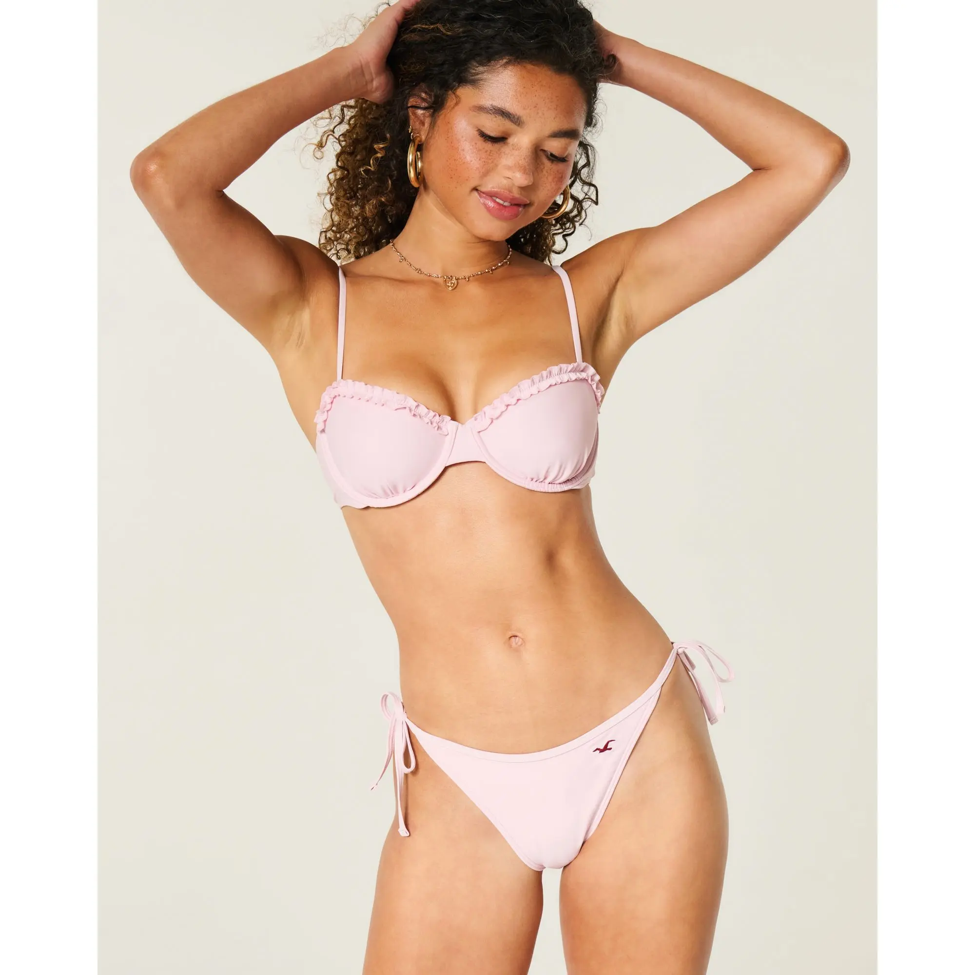 Hollister Low-Rise Side-Tie Bikini Bottom