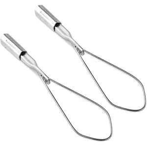 Cybertron Tools  2 Pack - Range 6-2 Aluminium Wedge Clamps - Stainless Steel Ball Handle - Secure Locking System - Aerial Cable Tightening & Sag Prevention - Durable Clamp