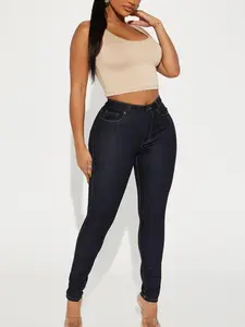 Aria Sculpting Skinny Jeans - Dark Wash