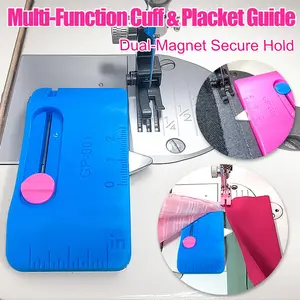 New Dual Magnet Wizard Fourth Generation Seam Ripper, Multi-Use Sewing Tool, Edge Guide, Stitch Presser, Thread Cutter