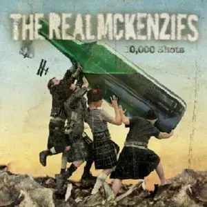 The Real McKenzies - 10,000 Shots  [VINYL RECORD - LP]