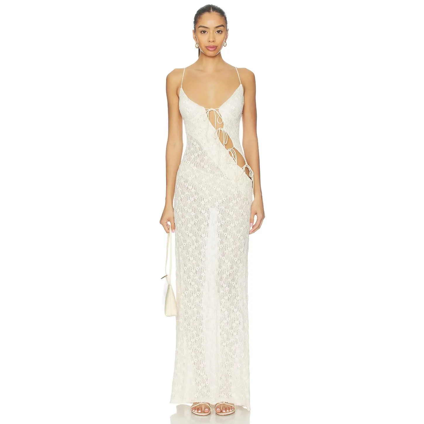brown lioness tie dress - TikTok Shop