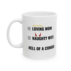 Loving Mom 😇 Naughty Wife 😈 | The Mug That Says What He’s Thinking 😂