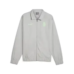 PUMA Mens Ac Milan Statement Athletic Outerwear Casual - Grey