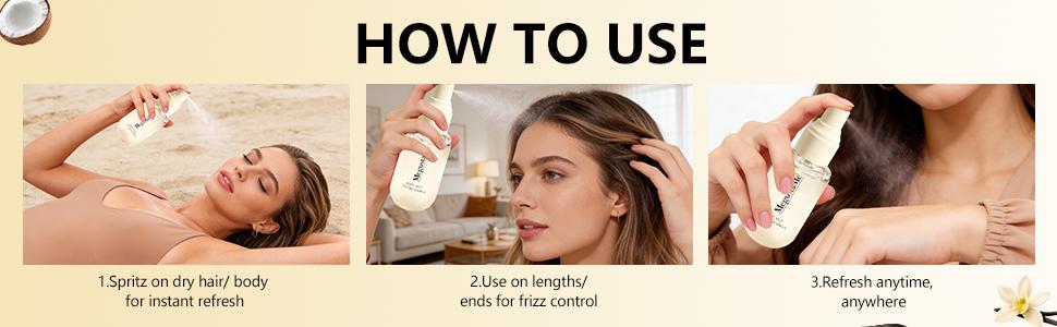 MegustaMe Coconut Hair Perfume