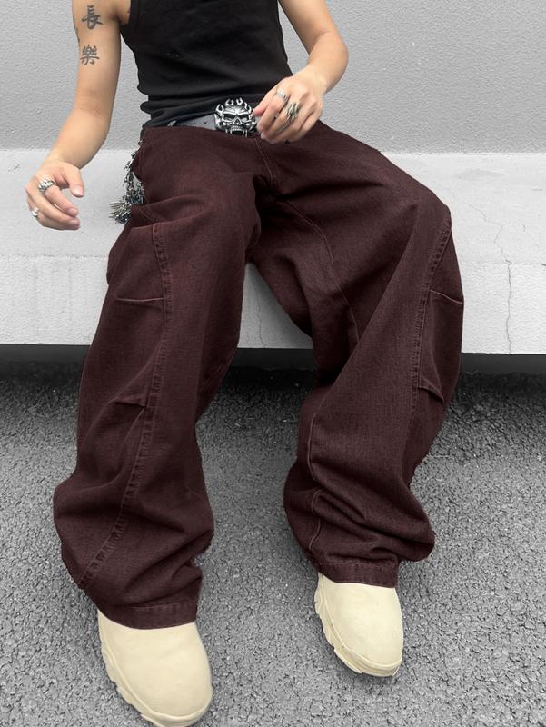 Wide Leg Jeans Spring To Summer Hip Hop Baggy Denim Pants Y2k Streetwear Jeans Wide Leg Jeans Spring To Summer Hip Hop Baggy Denim Pants Y2k Streetwear Jeans