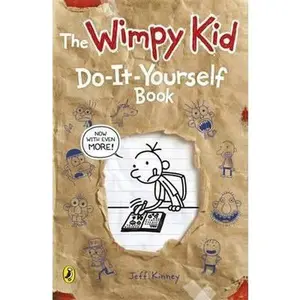 USED Book - The Diary of a Wimpy Kid Do-It-Yourself Book by Jeff Kinney (Paperback) - english