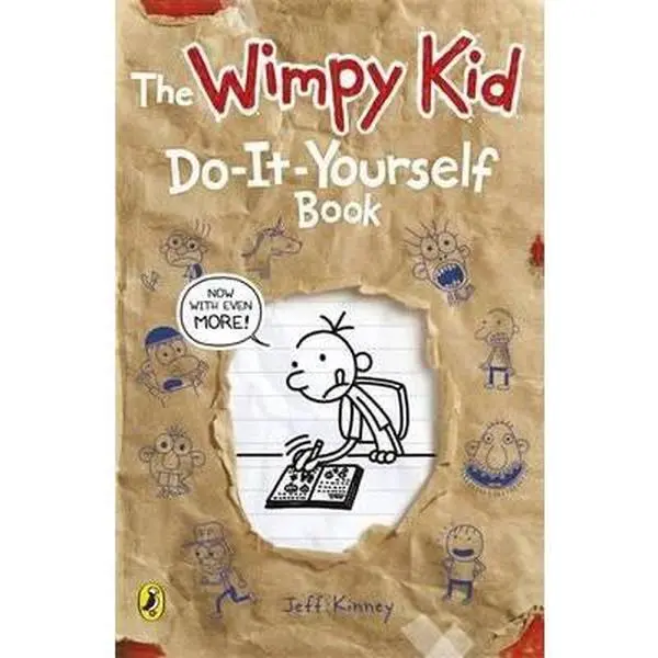 USED Book - The Diary of a Wimpy Kid Do-It-Yourself Book by Jeff Kinney (Paperback) - english