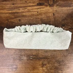 Turquoise Bunny Fabric Headband