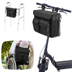 Handcart hanging bag, scooter bag, portable storage bag, scooter storage hanging bag, small motorcycle storage bag, multi pocket bag, wheelchair bag