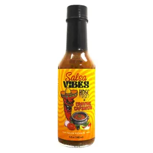 Salsa Vibes Hot Sauce - Collaboration with Craving Capsaicin! Salsa Vibes Hot Sauce - Collaboration with Craving Capsaicin!
