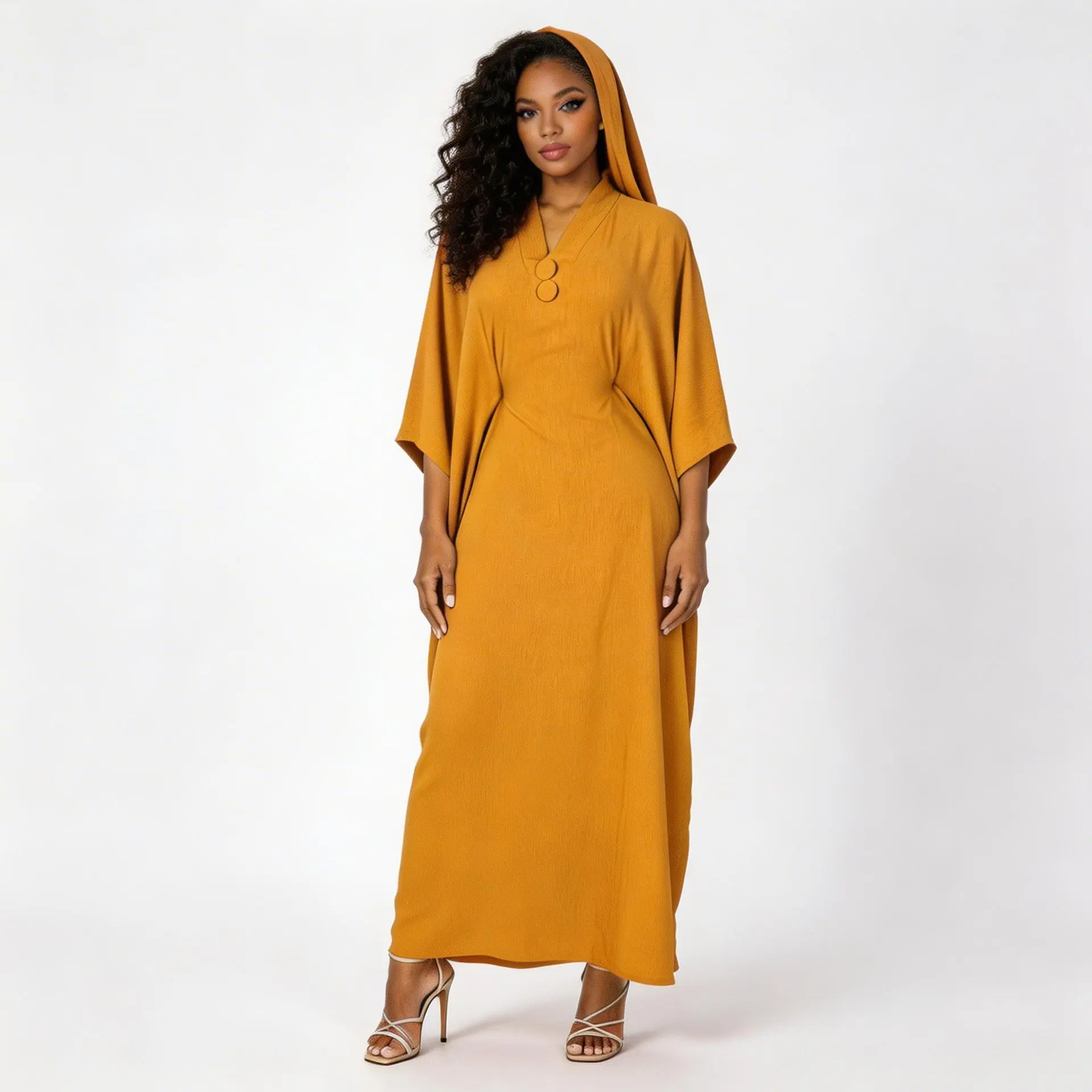 modest flowy maxi dress Boho Maxi Dress With Sleeves