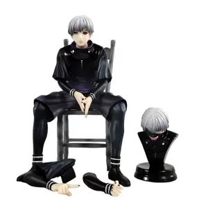 Kaneki Ken Figures Tokyo Ghoul Figure Anime Peripherals Statue Pvc Two Headed Models Collection Statue Toys Girls Birthday Gifts