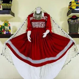 Anardana velvet traditional Afghani outfit Clothing Anardana velvet traditional Afghani outfit Clothing