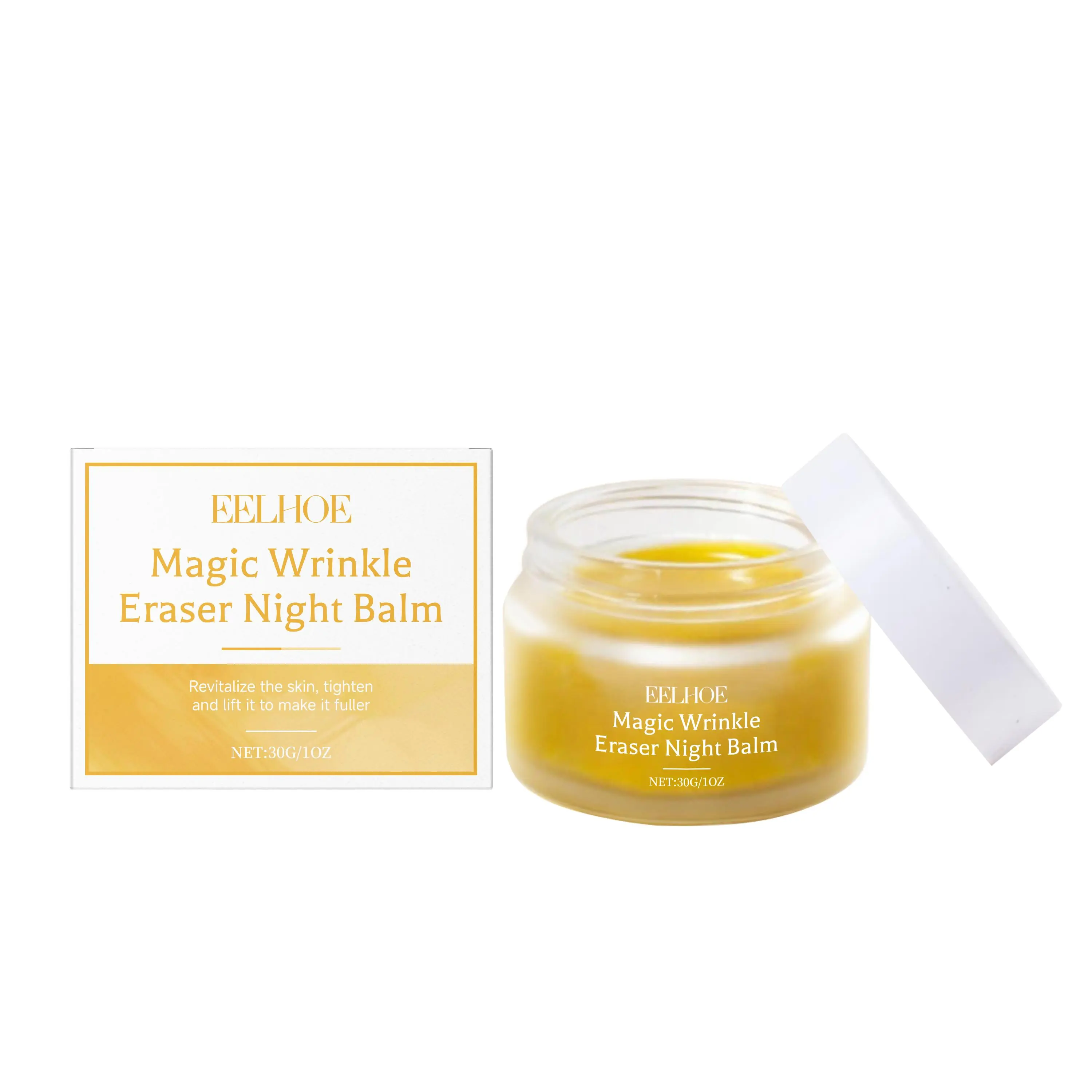 EELHOE translucent and elastic night cream, gently nourishing delicate skin, moisturizing skin, soft and moisturizing night care