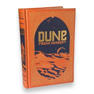 Dune by Frank Herbert - Collectible Leather Bound Hardcover
