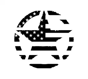 Army Star Decal – High-Quality Vinyl Patriotic Sticker | Thrilling Signs