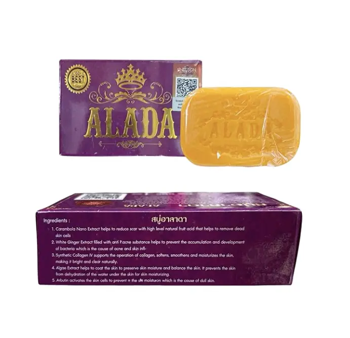 Alada Soap Premium Nourishing Bar with Carambola & Algae – 160g
