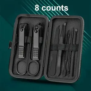 Ultimate Nail Care Kit - Professional Nail Clippers, Cuticle Nippers, and Cutter Set with Travel Case - Perfect for Manicure, Pedicure, and Grooming on-the-go