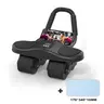 Abs Roller - 4-Wheel Rebound Foldable Abdominal Exercise Equipment, Portable Tummy Trainer for Core Strength Training, Roller Ab Training for Home Workouts