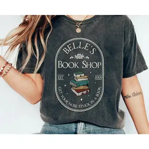 Vintage Retro Princess's Book shop shirt, Princess Tee, Gift for book lover, WDW trip shirts