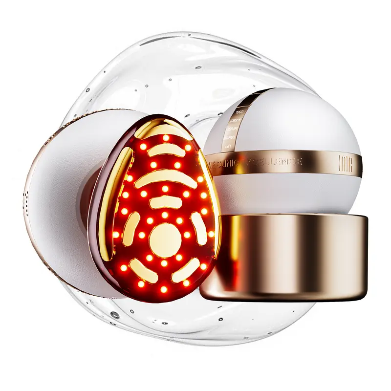 INIA SPHERA At-Home RF & LED Anti-Aging Facial Device – Lift, Tighten & Sculpt with EMS Microcurrent, Red Light Therapy, Electroporation & Cryo Cooling for Firm, Glowing Skin, Back to school, Back to school haul