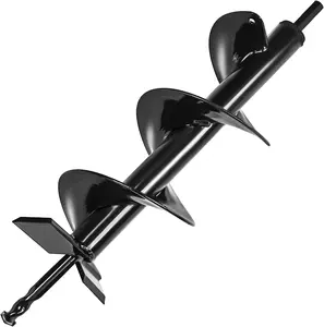 4x16 Upgraded Auger Drill Bit for Planting,Garden Auger with Double  Thickended ,Ice Drill Auger,Spiral Drill Bit for Planting- Hole Digger for 3/8" Hex Drive Drill