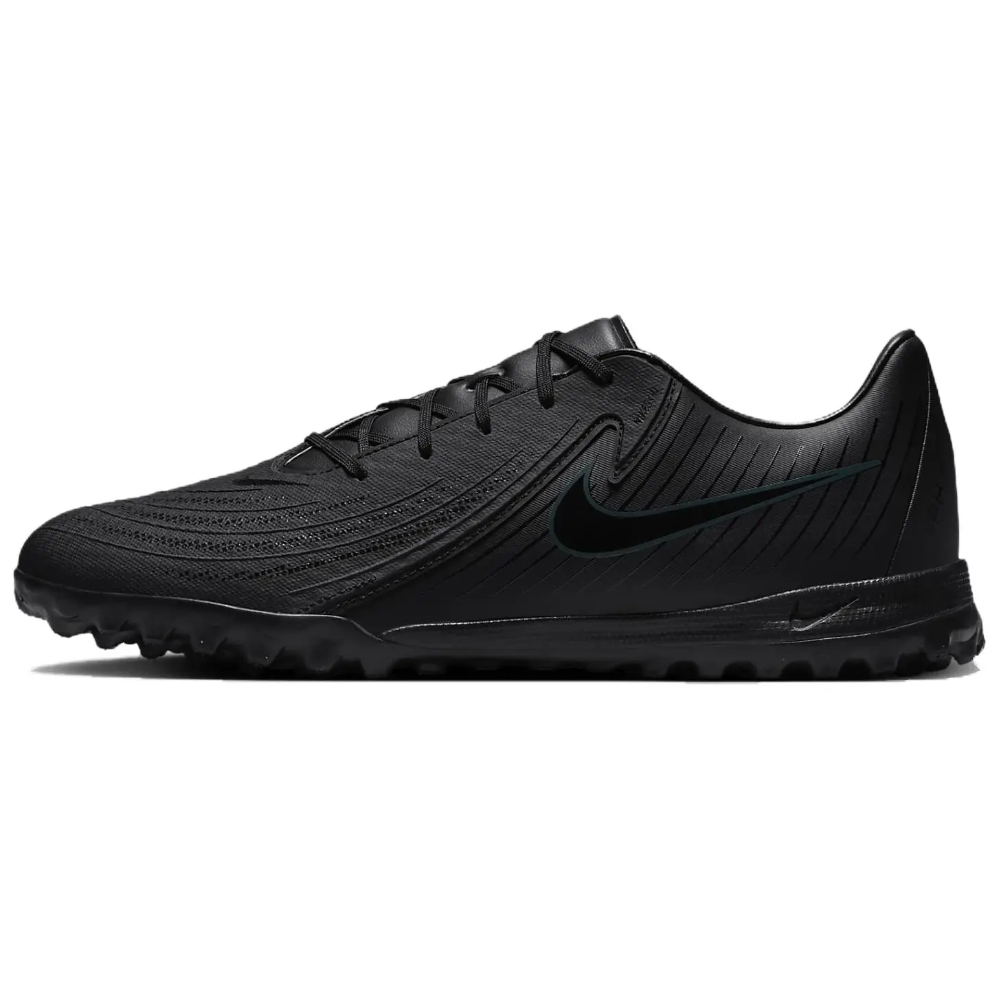 Nike Phantom GX 2 Academy TF Black Deep Jungle Comfort Unisex Soccer Cleats FJ2577-002