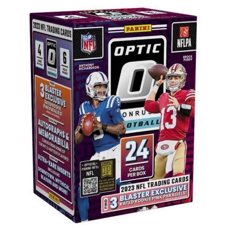 2023 NFL Panini Optic Blaster Box (Downtown!) - Collectible Football Sports Trading Cards