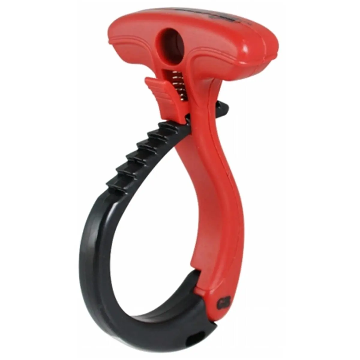 212 Main Cable Tie Tool Larger-Size Easy-Carry Organizer for Sports Outdoor Equipment with T Handle, Large Locking Teeth, Easy Release Trigger, Black & Red for Wire Management