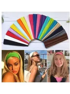 New Store Gift - Elastic Soft Hair Bands Non Slip Women's Fashion Headbands for Daily Workout Yoga Running