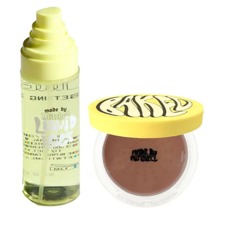 Baked Loose Powder & Setting Spray Bundle, 2 Counts/set Long-lasting Makeup Set, Perfect for All Skin Types, Face Makeup Sets, Makeup Bundle Box Baked Loose Powder & Setting Spray Bundle, 2 Counts/set Long-lasting Makeup Set, Perfect for All Skin Types, Face Makeup Sets, Makeup Bundle Box